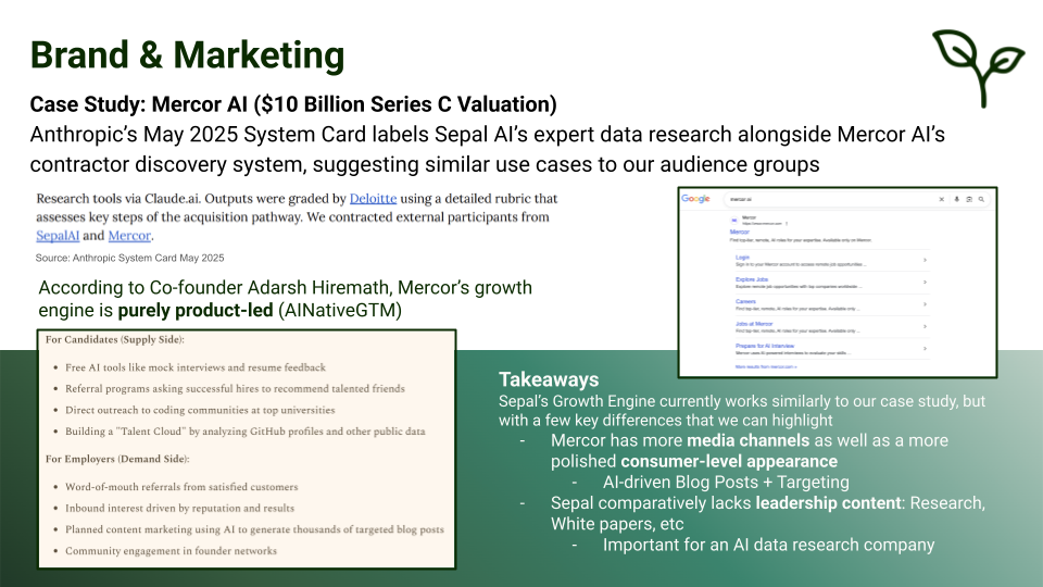 Sepal AI market audit — page 2